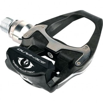 Педали SHIMANO DURA-ACE, R9100, с шипами SH12, ось на 4 мм. длиннее