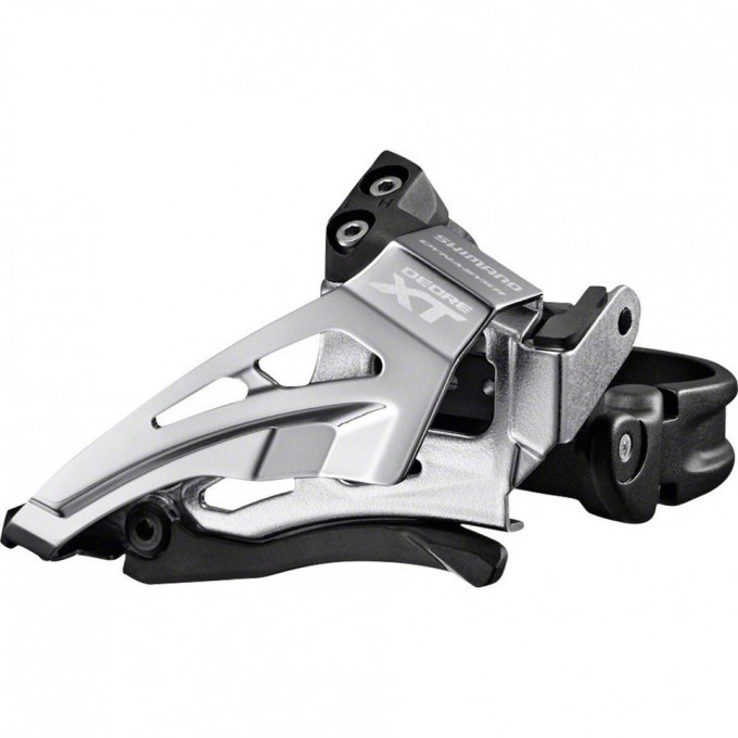 Переключатель передний SHIMANO XT, M8000-L, нижний хомут, SIDE-SWING, для 3X11, верхняя тяга IFDM8000LX6 Переключатель передний SHIMANO XT, M8000-L, нижний хомут, SIDE-SWING, для 3X11, верхняя тяга IFDM8000LX6