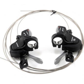 Шифтер SHIMANO XT, M780, ЛЕВ/ПР, 3X10СК, ТР.+ОПЛЕТК