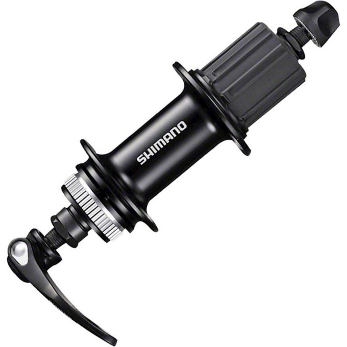 Втулка задняя SHIMANO RS505, 32 ОТВ, 10/11 СК, CENTER LOCK, R-QR 173мм, OLD 135мм, ЦВ. ЧЕРНЫЙ EFHRS505BZB Втулка задняя SHIMANO RS505, 32 ОТВ, 10/11 СК, CENTER LOCK, R-QR 173мм, OLD 135мм, ЦВ. ЧЕРНЫЙ EFHRS505BZB