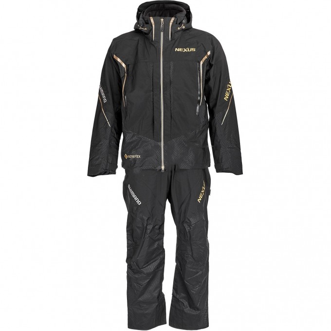 Костюм SHIMANO NEXUS RT-119S Gore-Tex чёрный, размер L 59YRT119S18 Костюм SHIMANO NEXUS RT-119S Gore-Tex чёрный, размер L 59YRT119S18