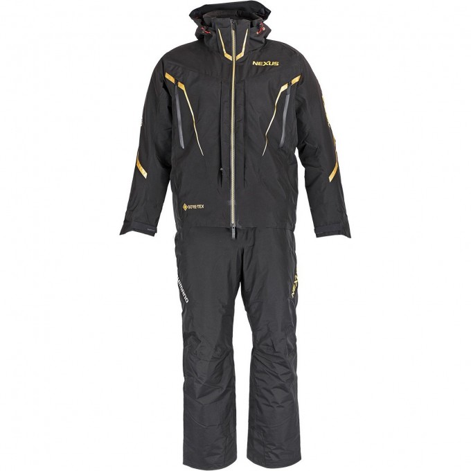 Костюм утеплённый SHIMANO NEXUS RB-119T Gore-Tex, чёрный, размер 2XL 59YRB119T1A Костюм утеплённый SHIMANO NEXUS RB-119T Gore-Tex, чёрный, размер 2XL 59YRB119T1A