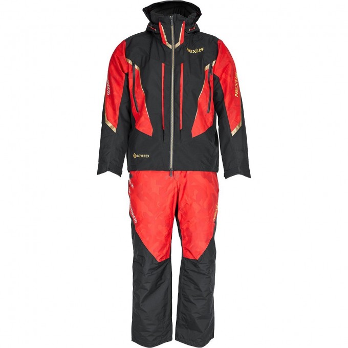 Костюм утеплённый SHIMANO NEXUS RB-119T Gore-Tex, красный, размер L 59YRB119T28 Костюм утеплённый SHIMANO NEXUS RB-119T Gore-Tex, красный, размер L 59YRB119T28