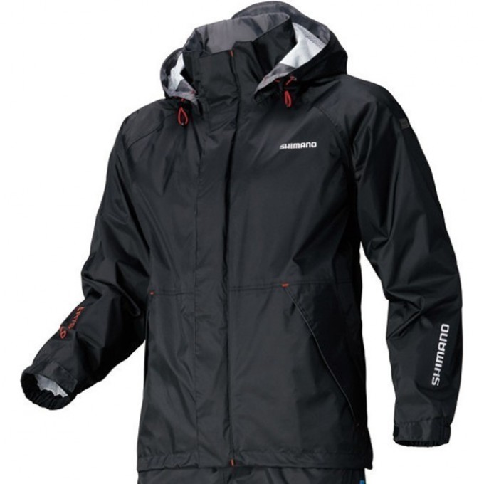 Куртка SHIMANO DS BASIC JACKET черная XL 59YRA02JQ1C Куртка SHIMANO DS BASIC JACKET черная XL 59YRA02JQ1C