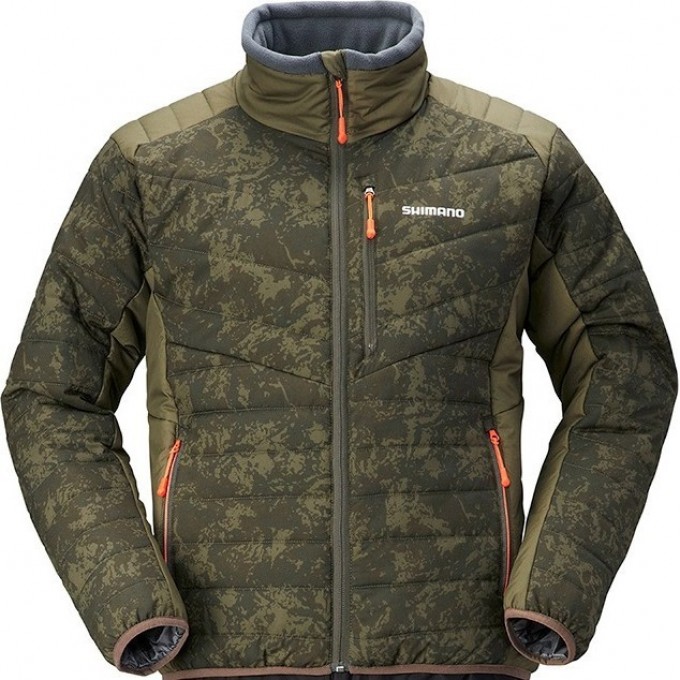 Куртка утеплённая SHIMANO BASIC INSULATION JACKET ORE KHAKI 2XL MD05JQ2XLOKH Куртка утеплённая SHIMANO BASIC INSULATION JACKET ORE KHAKI 2XL MD05JQ2XLOKH