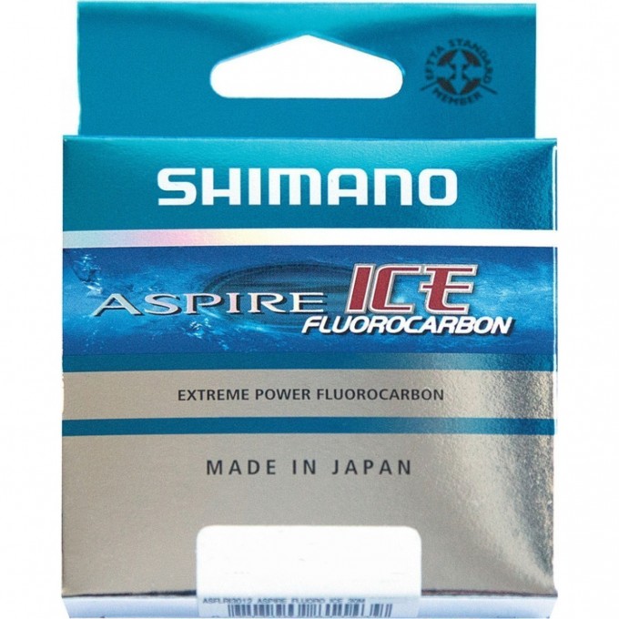 Леска SHIMANO ASPIRE FLUO ICE 30м прозрачная 0,125мм 1,5кг ASFLRI3012 Леска SHIMANO ASPIRE FLUO ICE 30м прозрачная 0,125мм 1,5кг ASFLRI3012