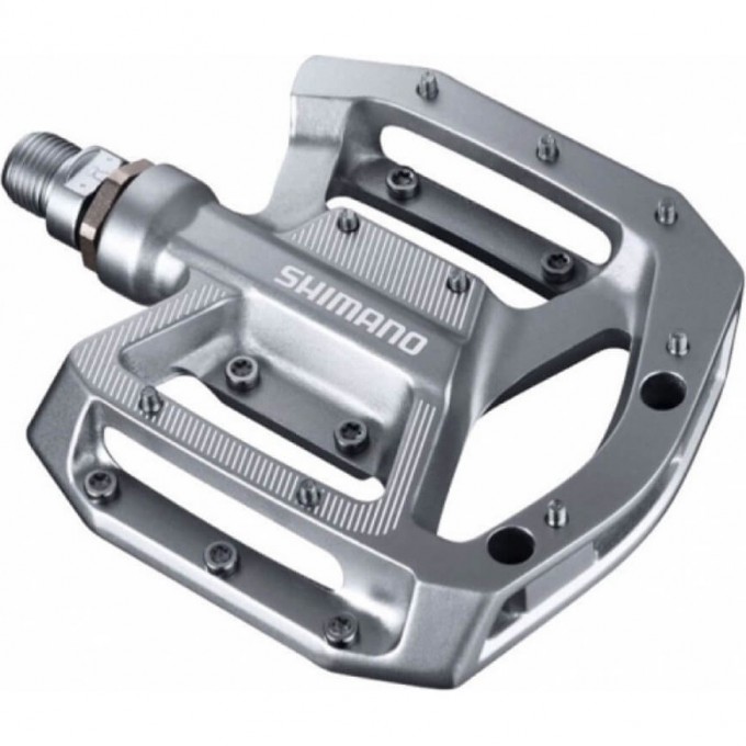 Педали SHIMANO GR500, топталки, серебристый EPDGR500S Педали SHIMANO GR500, топталки, серебристый EPDGR500S