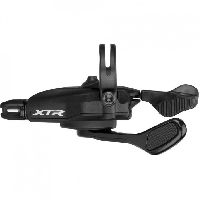 Шифтер SHIMANO XTR, M9100, 2X11/12 скоростей, на хомут, трос+оплетка ISLM9100PA Шифтер SHIMANO XTR, M9100, 2X11/12 скоростей, на хомут, трос+оплетка ISLM9100PA