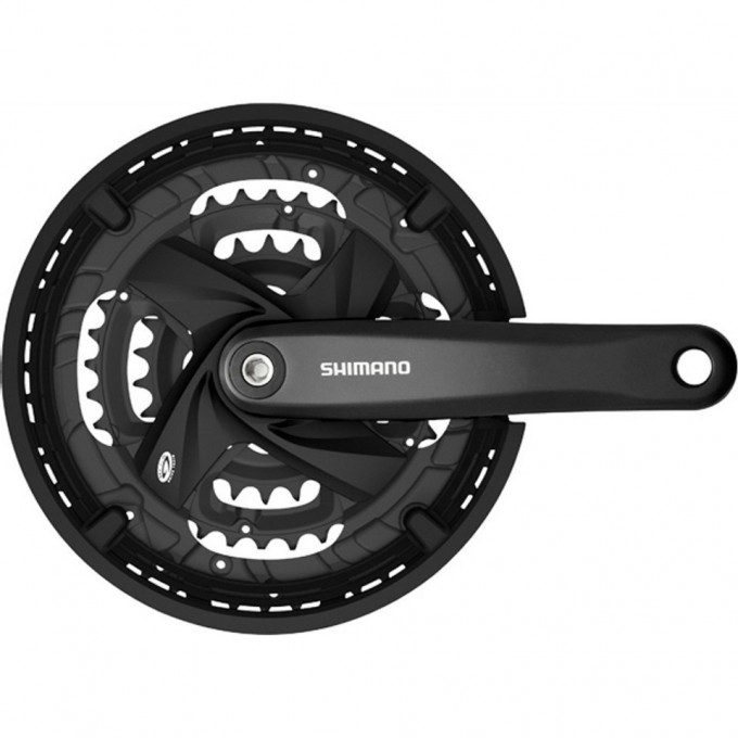 Система SHIMANO ACERA, M371, 170мм, Кв, 44/32/22, с болтами, черный EFCM371C422XL Система SHIMANO ACERA, M371, 170мм, Кв, 44/32/22, с болтами, черный EFCM371C422XL