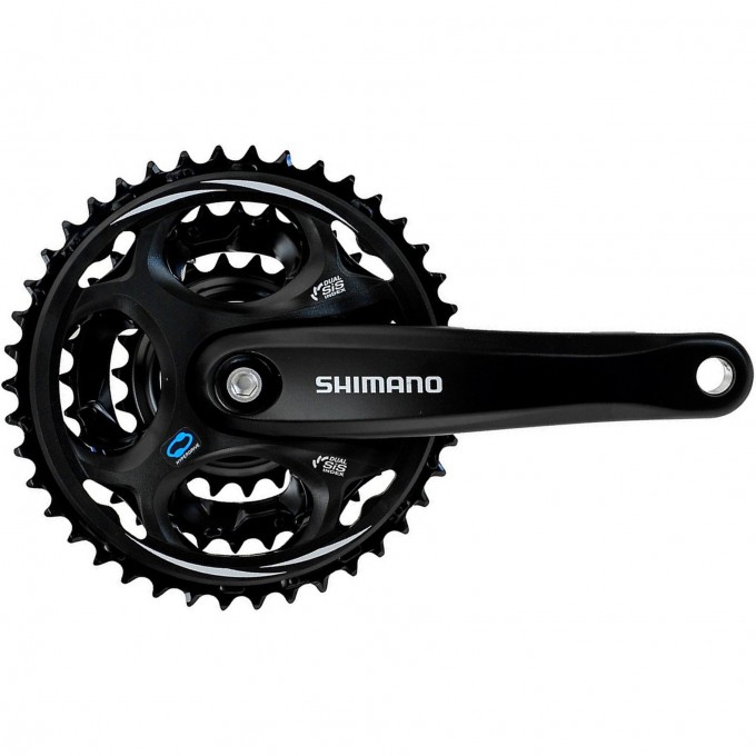 Система SHIMANO ALTUS M311, 170 мм, квадрат, 42/32/22T, черный EFCM311C222XL Система SHIMANO ALTUS M311, 170 мм, квадрат, 42/32/22T, черный EFCM311C222XL