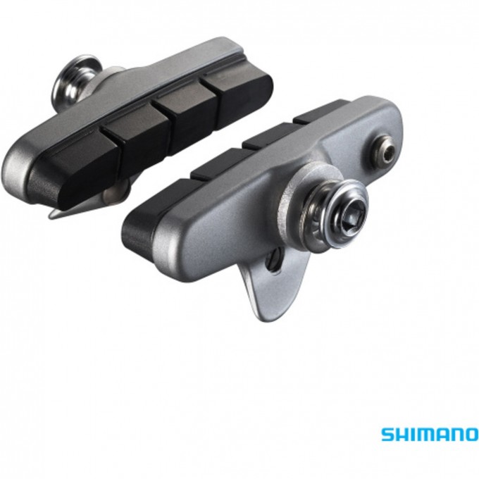 Тормозные колодки, шоссейные SHIMANO R55C4, пара, для BR-5800, серебристый Y88T98040 Тормозные колодки, шоссейные SHIMANO R55C4, пара, для BR-5800, серебристый Y88T98040