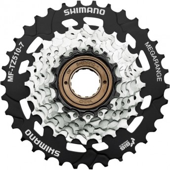 Трещотка SHIMANO TZ510, 7 скоростей, 14-34, без упаковки