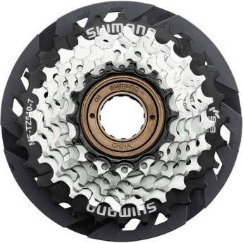 Трещотка SHIMANO TZ510, 7 скоростей, 14-34, с защитой