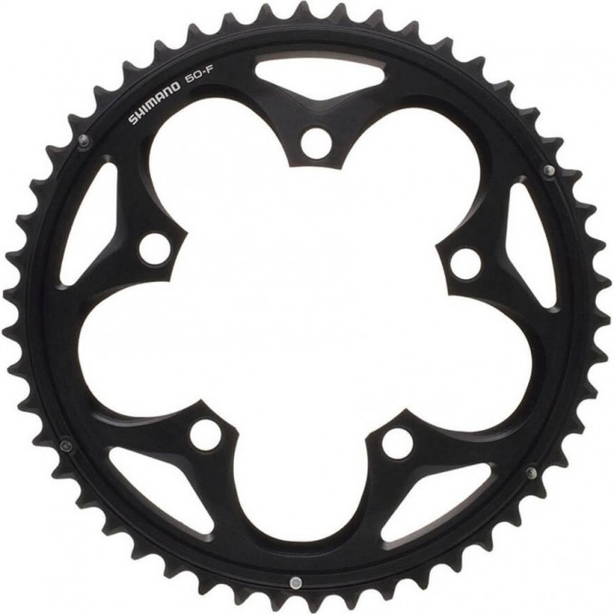 Звезда передняя SHIMANO, для FC-5750, 50T, черный Y1M598020 Звезда передняя SHIMANO, для FC-5750, 50T, черный Y1M598020