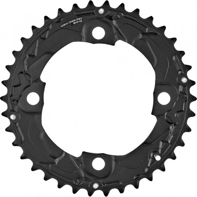 Звезда передняя SHIMANO для FC-M617, 38T-AZ Y1RP98080 Звезда передняя SHIMANO для FC-M617, 38T-AZ Y1RP98080