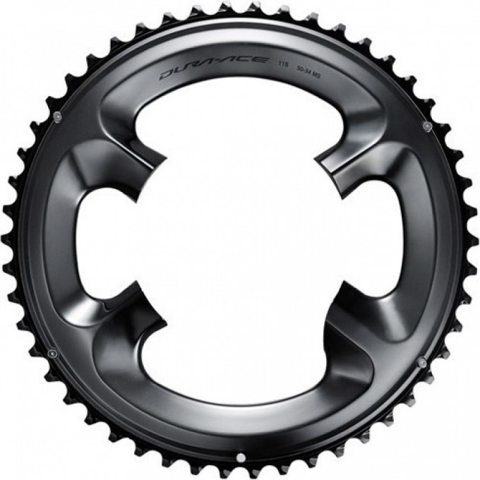 Звезда передняя SHIMANO DURA-ACE, для FC-R9100, 55T-MX, для 54-42T Y1VP98050 Звезда передняя SHIMANO DURA-ACE, для FC-R9100, 55T-MX, для 54-42T Y1VP98050