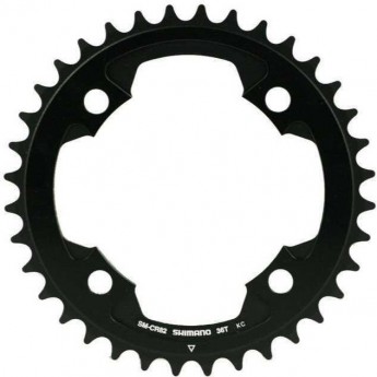 Звезда передняя SHIMANO SAINT, для FC-M820/M825, SM-CR82, 38T