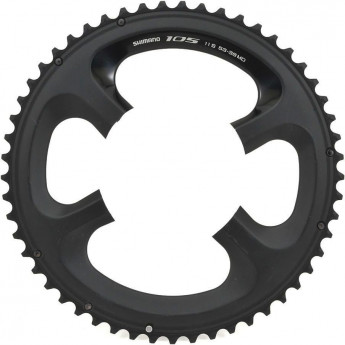 Звезда SHIMANO 105 53T-MD, передняя, для FC-5800, для 53-39T, черный